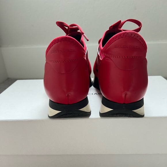 Balenciaga Red Race Runners - Picture 7 of 10